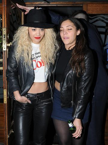 Harry Styles, Rita Ora and Noel Gallagher on a night out
