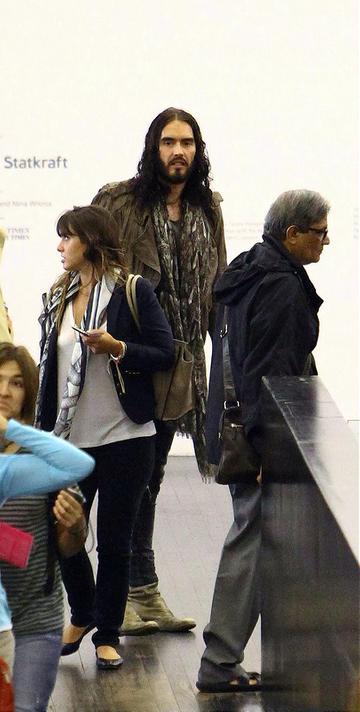 Russell Brand and his new girlfriend