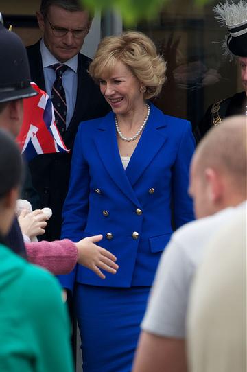 Naomi Watts on the set of 'Diana'