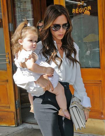 Victoria Beckham Out With Harper