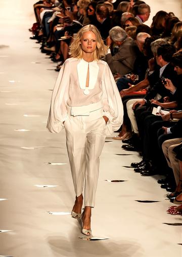 New York Fashion Week - Runways and David Beckham