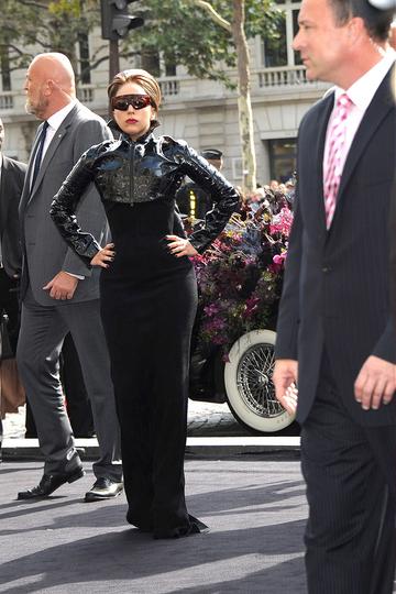 Lady Gaga at Champs Elysee