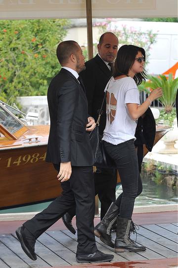 Selena Gomez Spotted at Venice Film Festival
