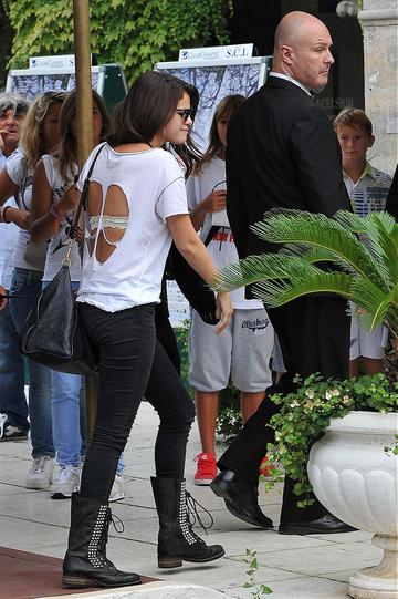 Selena Gomez Spotted at Venice Film Festival