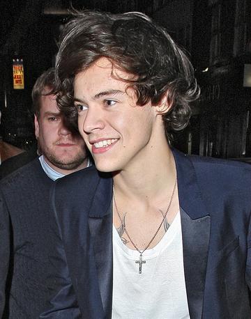 Harry Styles out celebrating his 19th Birthday