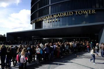 One Direction Fans in Madrid