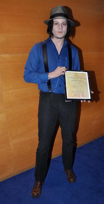 Jack White receives James Joyce Award