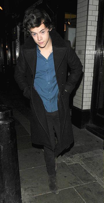 Harry Styles, Rita Ora and Noel Gallagher on a night out