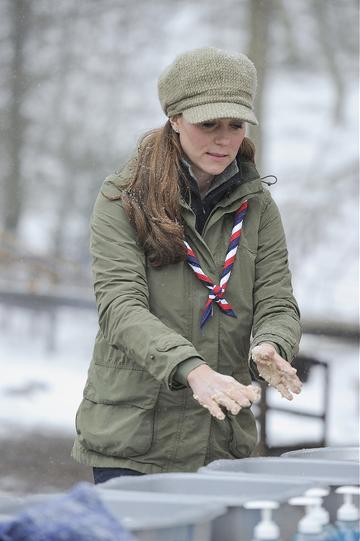 Catherine, Duchess of Cambridge goes camping