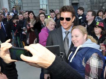 Tom Cruise in Dublin town