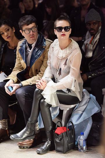 Celebs at New York Fashion Week Fall 2015