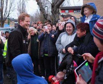 Prince Harry visits Armed Forces and Veterans Launchpad
