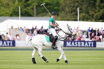 Prince Harry plays at the Maserati Jerudong Park Trophy