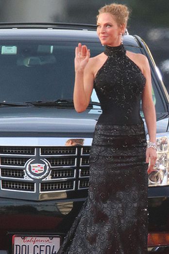 Celebs arriving at the Golden Globes 2014