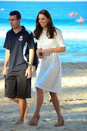 Prince William and Kate visit Manly Beach, Sydney