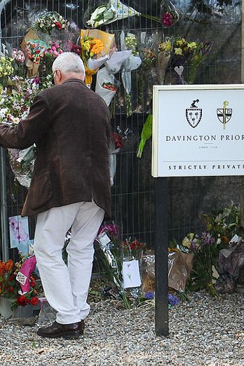 The funeral of Peaches Geldof