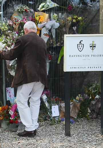 The funeral of Peaches Geldof