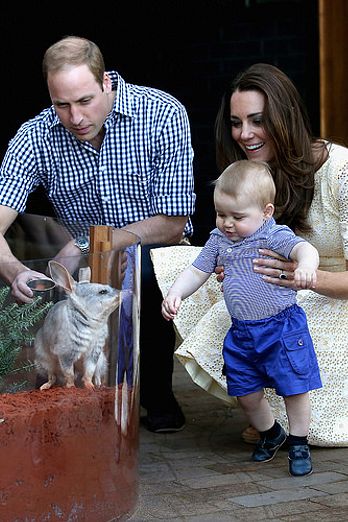 Prince William, Kate and George celebrate Easter at Sydney Zoo