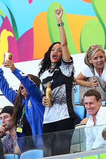 Celebrities at the 2014 FIFA World Cup Final