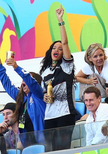 Celebrities at the 2014 FIFA World Cup Final