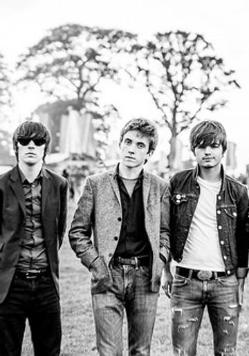 The Strypes at the Vodafone World of Difference tent at Electric Picnic 2014