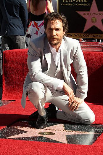 Matthew McConaughey Hollywood Walk of Fame Star Ceremony