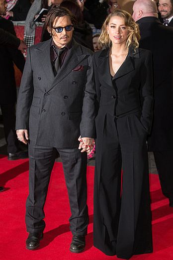 UK premiere of 'Mortdecai'