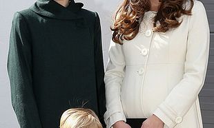 Kate Middleton visits the set of Downton Abbey at Ealing Studios