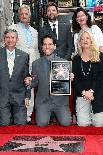 Paul Rudd Honored With Star On The Hollywood Walk Of Fame