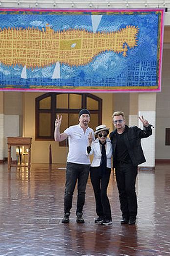 Amnesty International Tapestry Honoring John Lennon