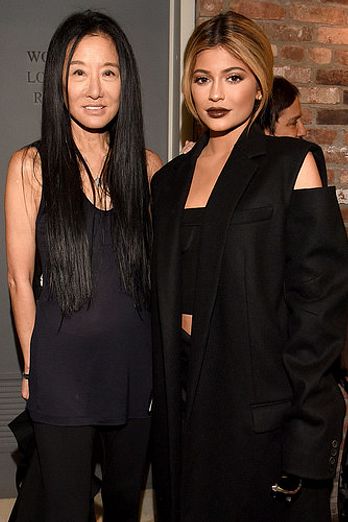 Backstage at Vera Wang Spring 2016 during New York Fashion Week