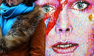 Londoners Pay Tribute to David Bowie