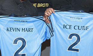 Kevin Hart and Ice Cube in Dublin