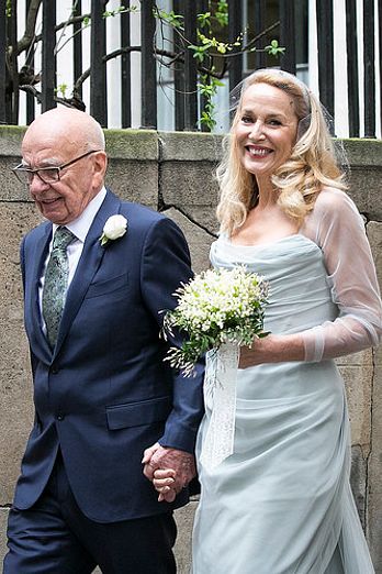 Wedding of Jerry Hall and Rupert Murdoch