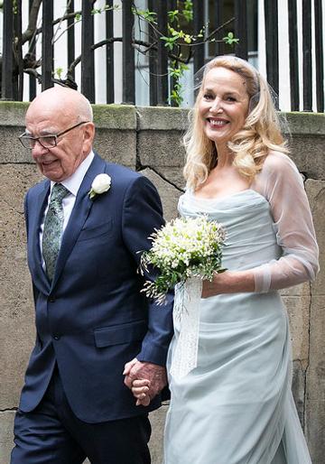 Wedding of Jerry Hall and Rupert Murdoch