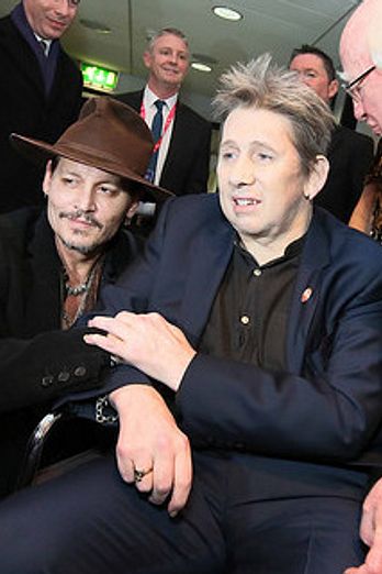 Shane MacGowan's 60th birthday with Johnny Depp, Sinead O'Connor and Bono
