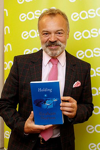 Graham Norton in Dublin with New Book 'Holding'