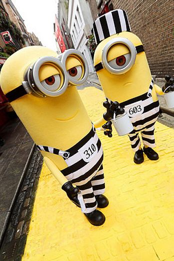 Minions on the run in Dublin