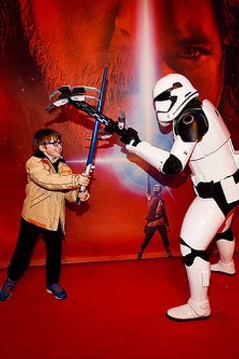 The Irish Premiere screening of Star Wars: The Last Jedi at the Savoy Cinema Dublin