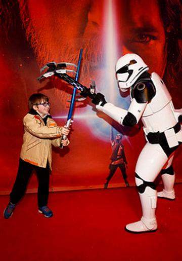 The Irish Premiere screening of Star Wars: The Last Jedi at the Savoy Cinema Dublin