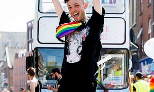 Mamma Mia! Here We Go Again Float at Pride 2018