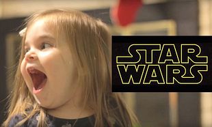 Watch: This girl is quite possibly the biggest 'Star Wars: The Force Awakens' fan in the world