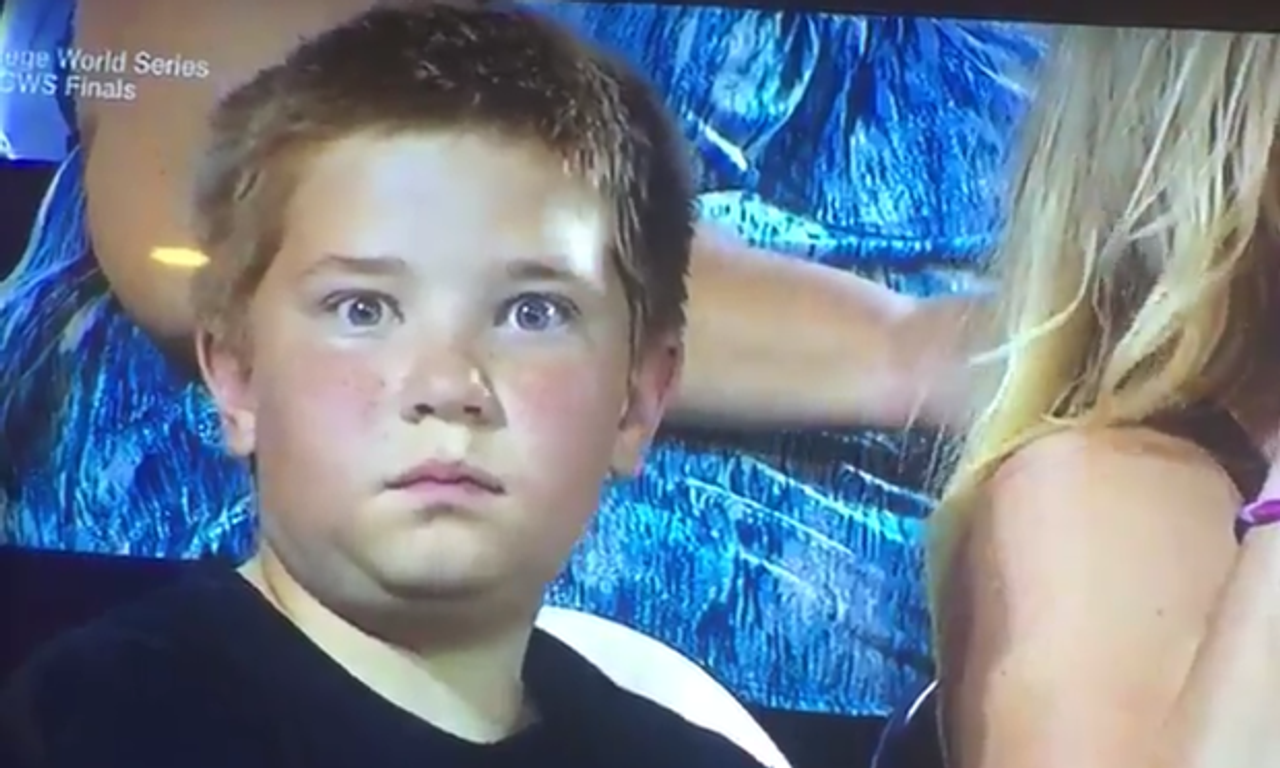 Patch spark Feed on Watch: Kid has a staring contest with a camera at a baseball game and the  internet explodes