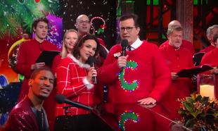 Watch: Stephen Colbert recruits Norah Jones to sing a self-written worst Christmas song of all time Watch: Stephen Colbert recruits Norah Jones to sing a self-written worst Christmas song of all time