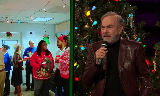 Watch: James Corden teamed up with Neil Diamond for a new Christmas classic 'Sweet Christmastime'