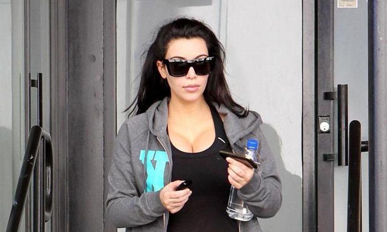 Kim Kardashian endorses first of many pregnancy related products...