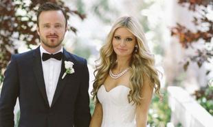 Aaron Paul gets hitched and serenades the bride. Who knew Jesse Pinkman was a hopeless romantic? Aaron Paul gets hitched and serenades the bride. Who knew Jesse Pinkman was a hopeless romantic?