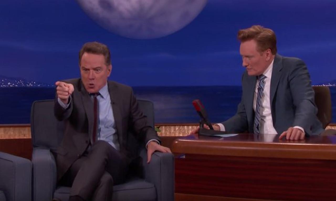 Watch Bryan Cranston Has A Hilarious Story About Getting Caught Having Sex On A Train