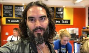 Russell Brand showed up in The Happy Pear in Greystones yesterday Russell Brand showed up in The Happy Pear in Greystones yesterday