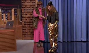 Watch: This is what happens when Charlize Theron and Jimmy Fallon choose each other's show outfits Watch: This is what happens when Charlize Theron and Jimmy Fallon choose each other's show outfits